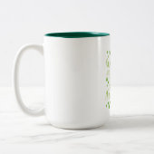 Hiking Funny Gezegde Tweekleurige Koffiemok (Links)