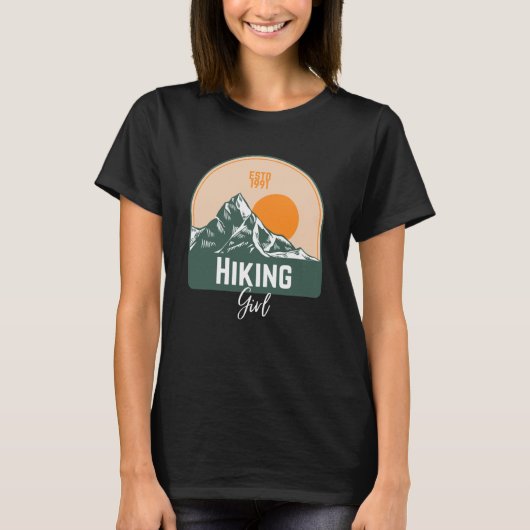 Hiking Girl T-shirt (Voorkant)