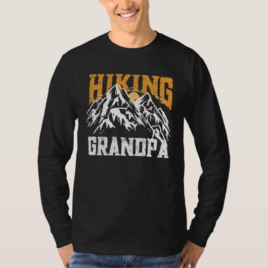Hiking Grandpa  Hikers Hike Hiking  3 T-shirt (Voorkant)