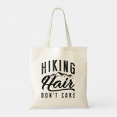 Hiking Hair Don't Care Tote Bag (Achterkant)