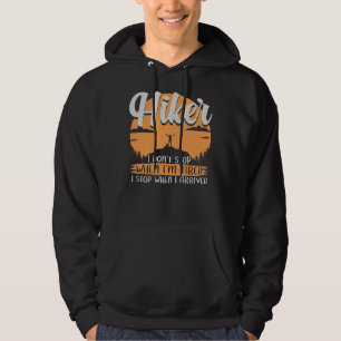 Hiking Hiker Mountainer Outdoor 680 mou Hoodie