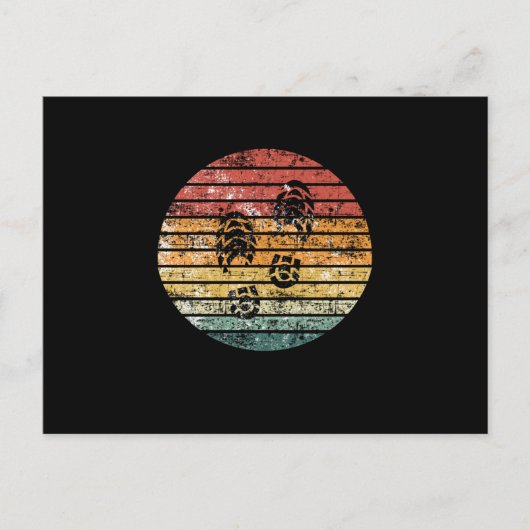 Hiking Hiking Boots Footprint Briefkaart (Voorkant)