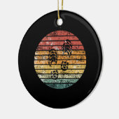 Hiking Hiking Boots Footprint Keramisch Ornament (Links)