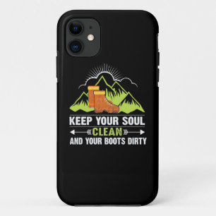 Hiking Houd uw bron schoon Case-Mate iPhone Case