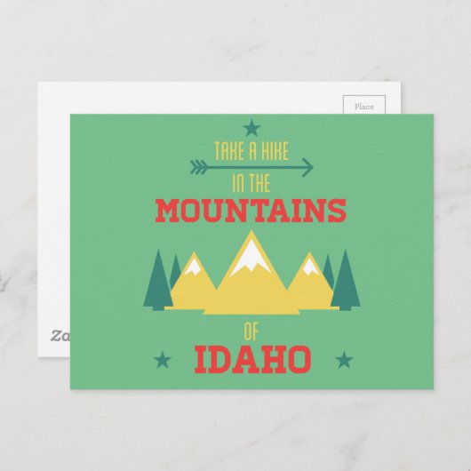 Hiking in Idaho Briefkaart (Voorkant / Achterkant)