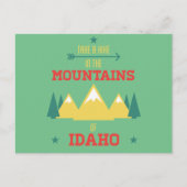 Hiking in Idaho Briefkaart (Voorkant)