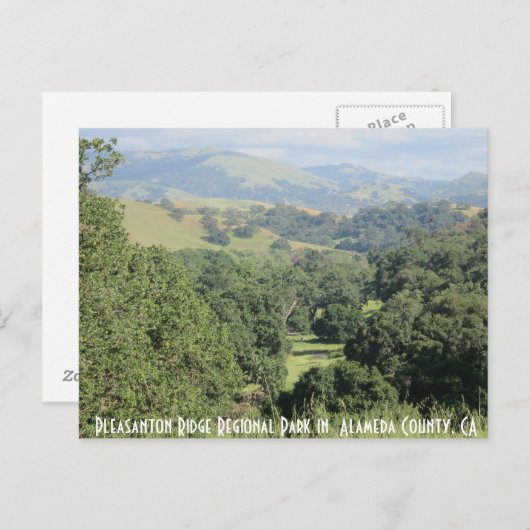 Hiking in Pleasanton, CA 5 Briefkaart (Voorkant / Achterkant)