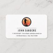 Hiking Logo Visitekaartje (Voorkant)