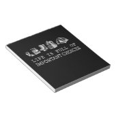 Hiking Lover | Het leven is vol belangrijke keuzes Notitieblok (Schuin)