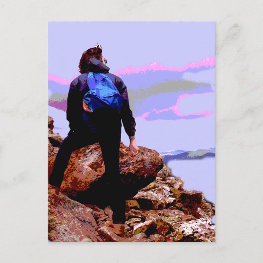 Hiking Mt. Eisenhower Briefkaart (Voorkant)