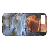Hiking, Name, Zion Narrows, Utah, Red Cliffs, Case-Mate iPhone Case (Achterkant (Horizontaal))