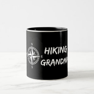 Hiking opa tweekleurige koffiemok