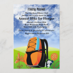 Hiking Rocks - Uitnodiging