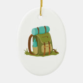 Hiking-rugzak Keramisch Ornament (Voorkant)