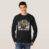 Hiking Squad Camping Hiking Team Outdoor Activity  T-shirt (Voorkant volledig)