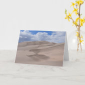 Hiking the Great Sand Dunes, Colorado Kaart (Gele Bloem)