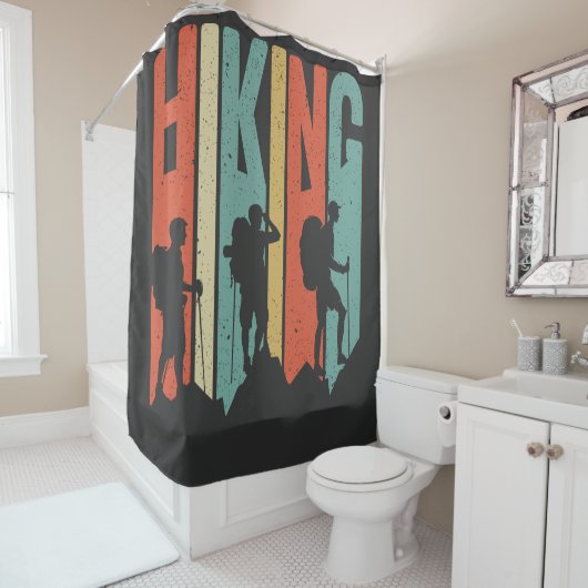 Hiking Thed Adventure Shirt,  wandeling Douchegordijn (In situ)