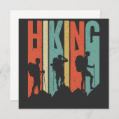 Hiking Thed Adventure Shirt,  wandeling Kaart (Voorkant / Achterkant)