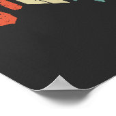 Hiking Thed Adventure Shirt, wandeling Poster (Hoek)