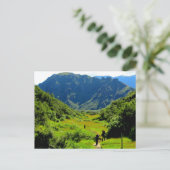 Hiking Thórsmörk, IJslands Briefkaart (Staand voorkant)