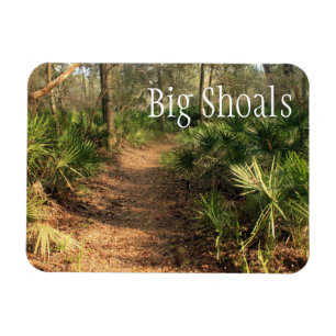 Hiking Trail, Big Shoals State Park Magneet