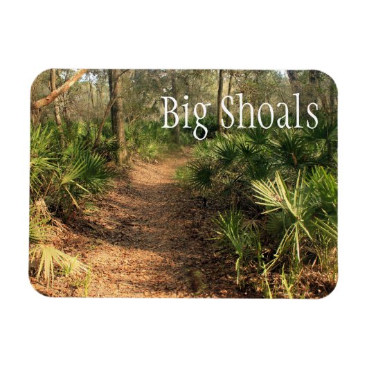 Hiking Trail, Big Shoals State Park Magneet (Horizontaal)