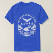 Hiking Trail Eagle Rock Loop Ouachita National For T-shirt (Design voorkant)