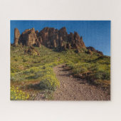 Hiking Trail Superstition Mountains Spring Arizona Legpuzzel (Horizontaal)