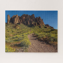 Hiking Trail Superstition Mountains Spring Arizona Legpuzzel