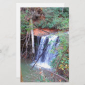 Hiking Trail Waterfall Briefpapier (Voorkant / Achterkant)
