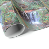 Hiking Trail Waterfall Cadeaupapier (Rol Hoek)