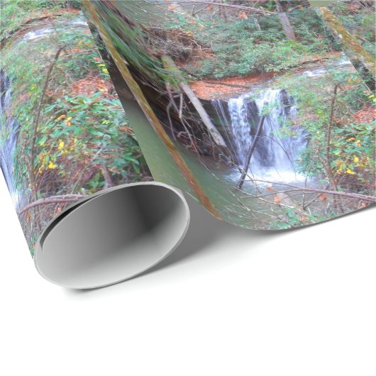 Hiking Trail Waterfall Cadeaupapier (Rol Hoek)