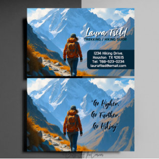 Hiking Trekking Guide Visitekaartje