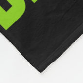 Hiking With A Purpose Disc Golf  Fleece Deken (Hoek)