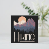 Hikinggebergte Kaart (Staand voorkant)