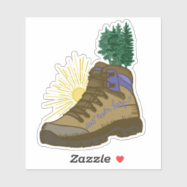 Hikinglaarsvuil doet nooit pijn Sticker