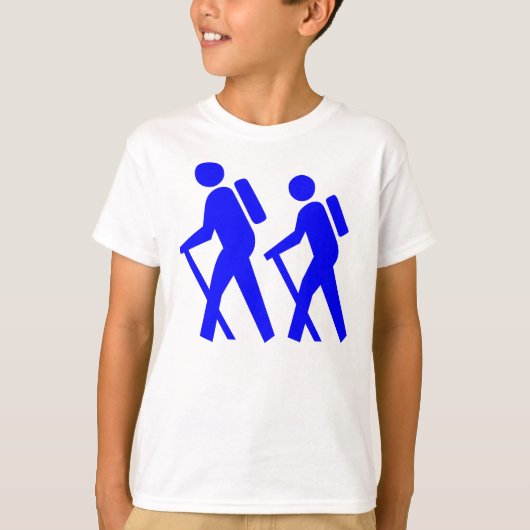 Hikingsymbool T-shirt (Voorkant)