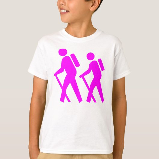Hikingsymbool T-shirt (Voorkant)
