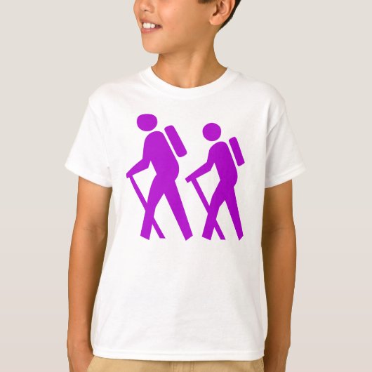 Hikingsymbool T-shirt (Voorkant)