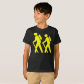 Hikingsymbool T-shirt (Voorkant volledig)