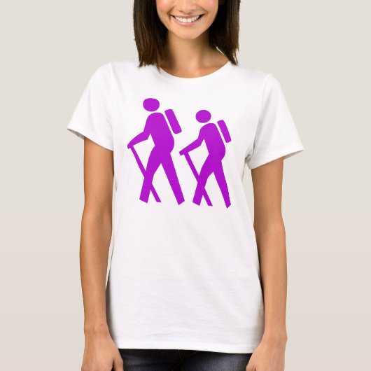 Hikingsymbool T-shirt (Voorkant)