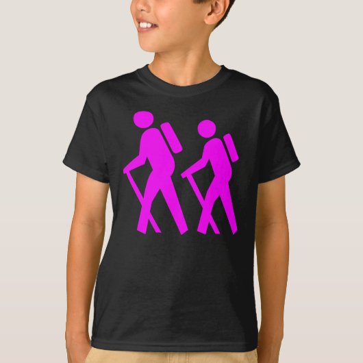 Hikingsymbool T-shirt (Voorkant)