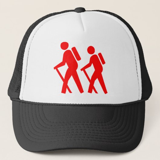 Hikingsymbool Trucker Pet (Voorkant)