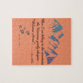 Hikkende bergen Universe whiskers Welkom thuis Legpuzzel (Horizontaal)