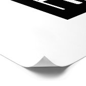 Hikomori 引 こ り Japanse recluse Poster (Hoek)