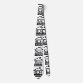 Hikomori 引 こ り Japanse recluse Stropdas (Voorkant)