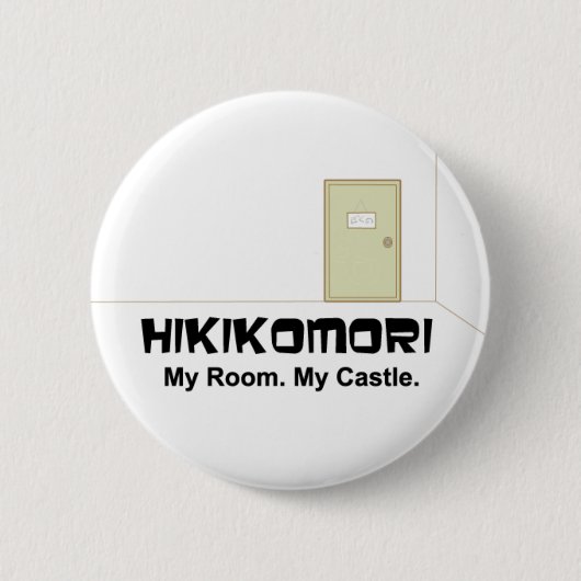 Hikomori Button English ver. (Voorkant)