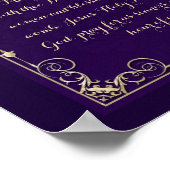 Hil Mary katholiek Poster (Hoek)