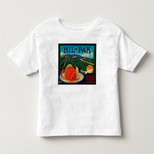 Hil Pak Oranje Label Lindsay, CA Kinder Shirts (Voorkant)