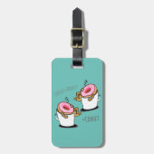 HILARIEUZE CARTOON VERVOLG BAGAGELABEL (Voorkant verticaal)